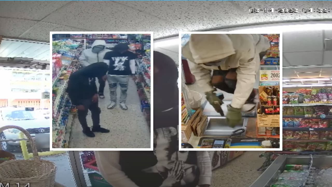 Intimidan a varios clientes y empleados con varias armas y luego roban la caja registradora de una tienda 