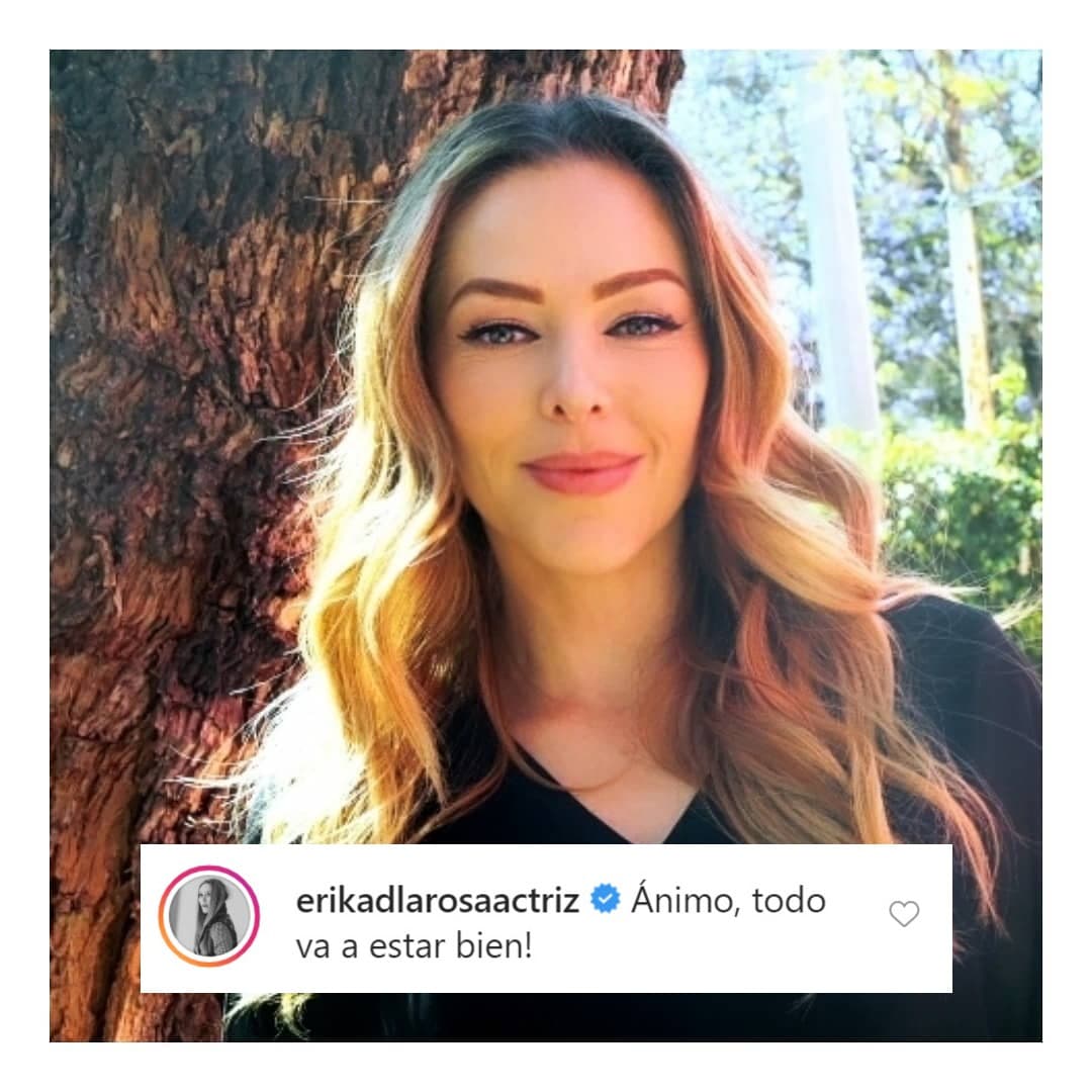 <b><a href="https://www.univision.com/famosos/erika-de-la-rosa-actriz-de-caer-en-tentacion-anuncia-su-segundo-embarazo-fotos">Erika de la Rosa</a> </b>es otra de las actrices que está embarazada, por lo que no dudó en mostrarle su apoyo.
<br>