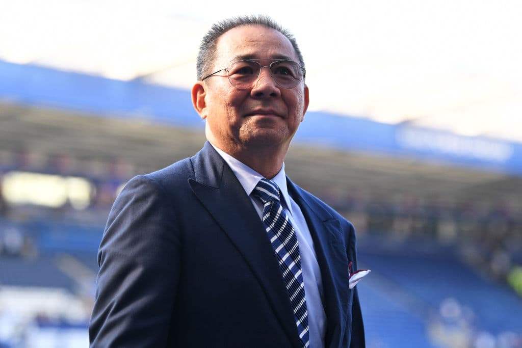 Vichai Srivaddhanaprabha: el tailandés dio 50 millones de dólares en 2010 por Leicester City, en segunda división.