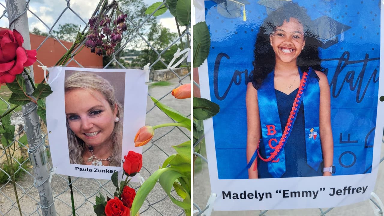 En la reja de un lote junto al río se colocaron las imágenes de las víctimas mortales y de las personas que aún no han sido encontradas.
<br>