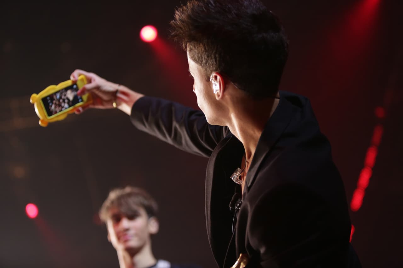 Una vez más te llevamos detrás de cámaras en La Banda. Esta vez desde el backstage del segundo en vivo.