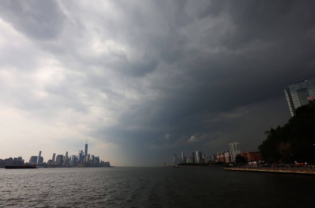 Emiten aviso de tormenta severa para áreas al norte de Nueva Jersey