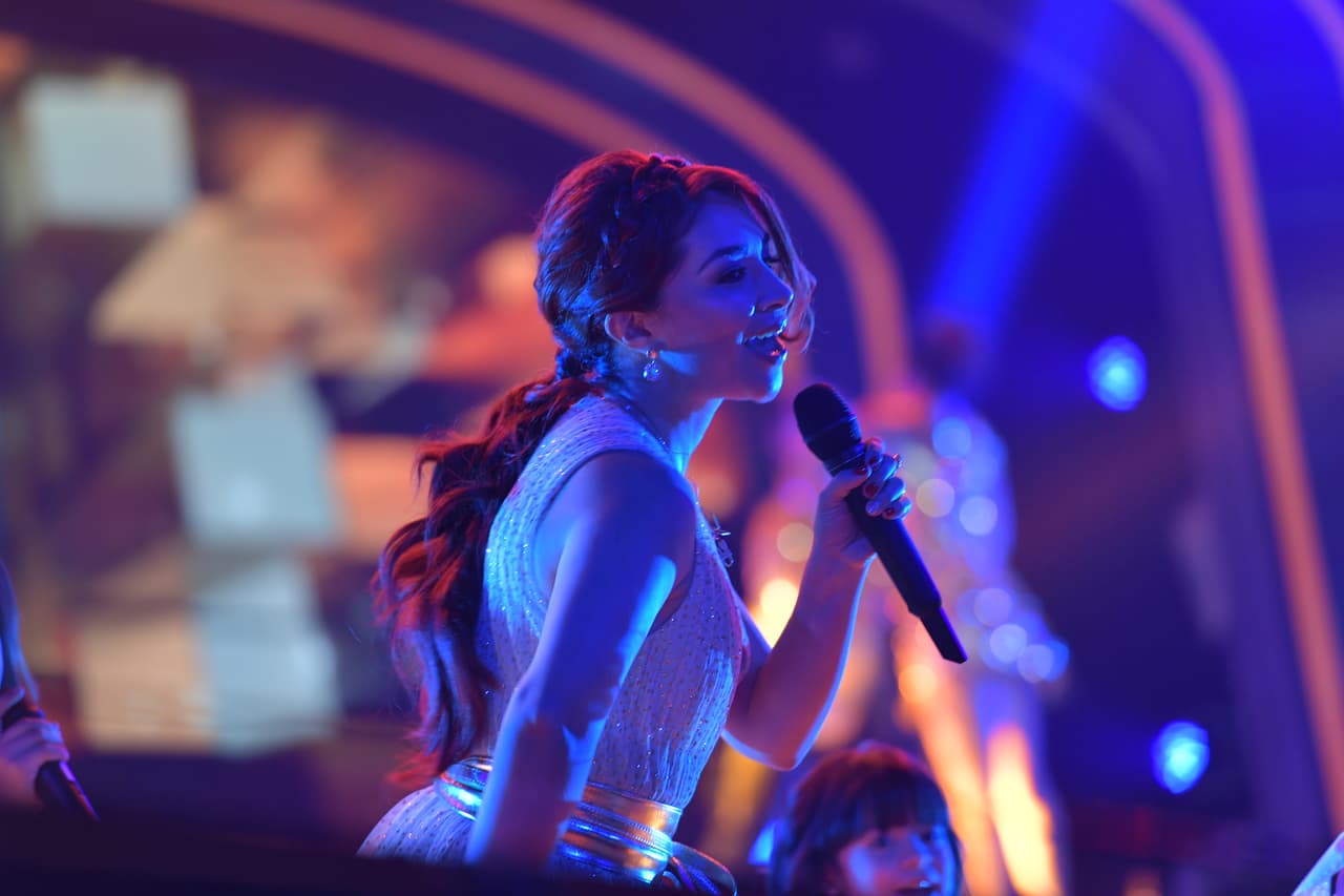 Daniela Luján también nos compartió su increíble voz.