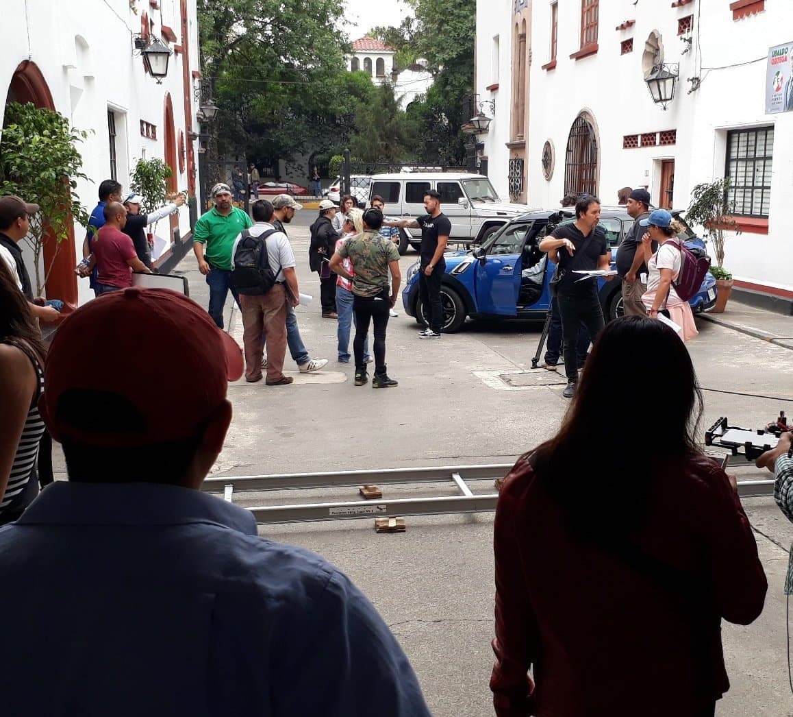 El elenco realizó las primeras escenas en calles de la Ciudad de México.