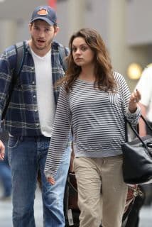 El actor tuvo una linda bebé a finales del año pasado con Mila Kunis.