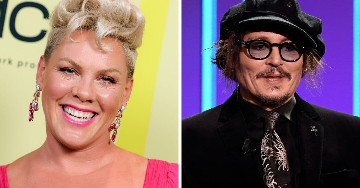 Pink y Johnny Depp