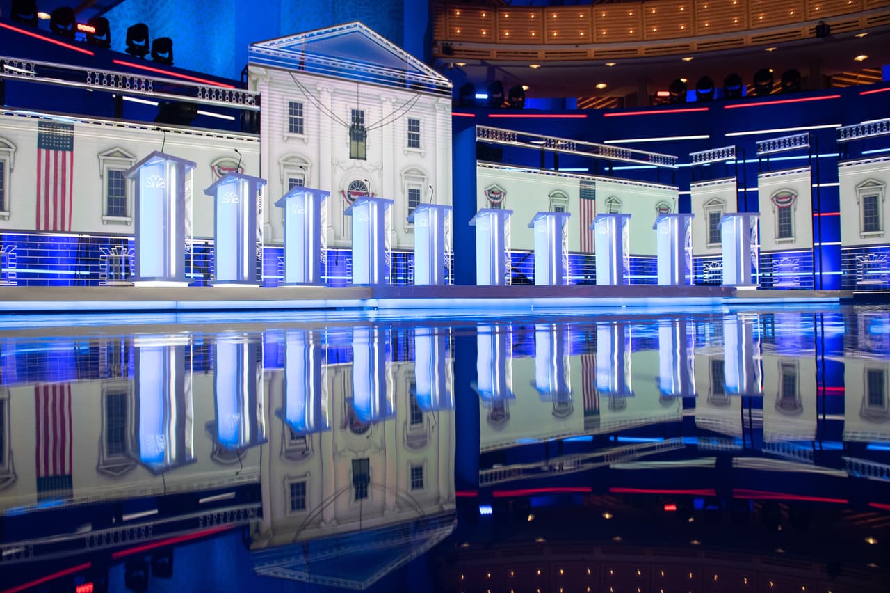 El escenario donde se enfrentarán los candidatos