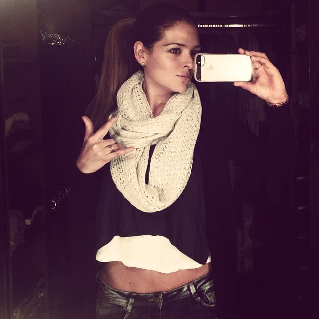 Porque fuera de los sets de grabación es la ternura hecha persona.