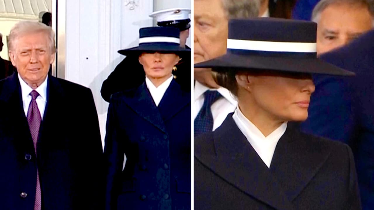 El look de Melania Trump en la toma de posesión: ¿quién estuvo detrás del vestido que usó?