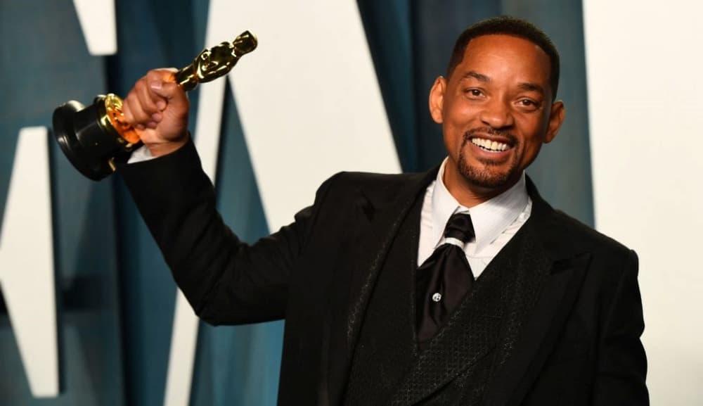 Will Smith con su Oscar