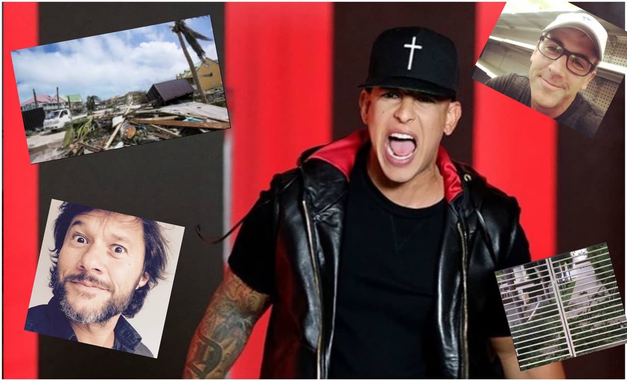 Los famosos también sufren desabasto y daños por el huracán Irma 