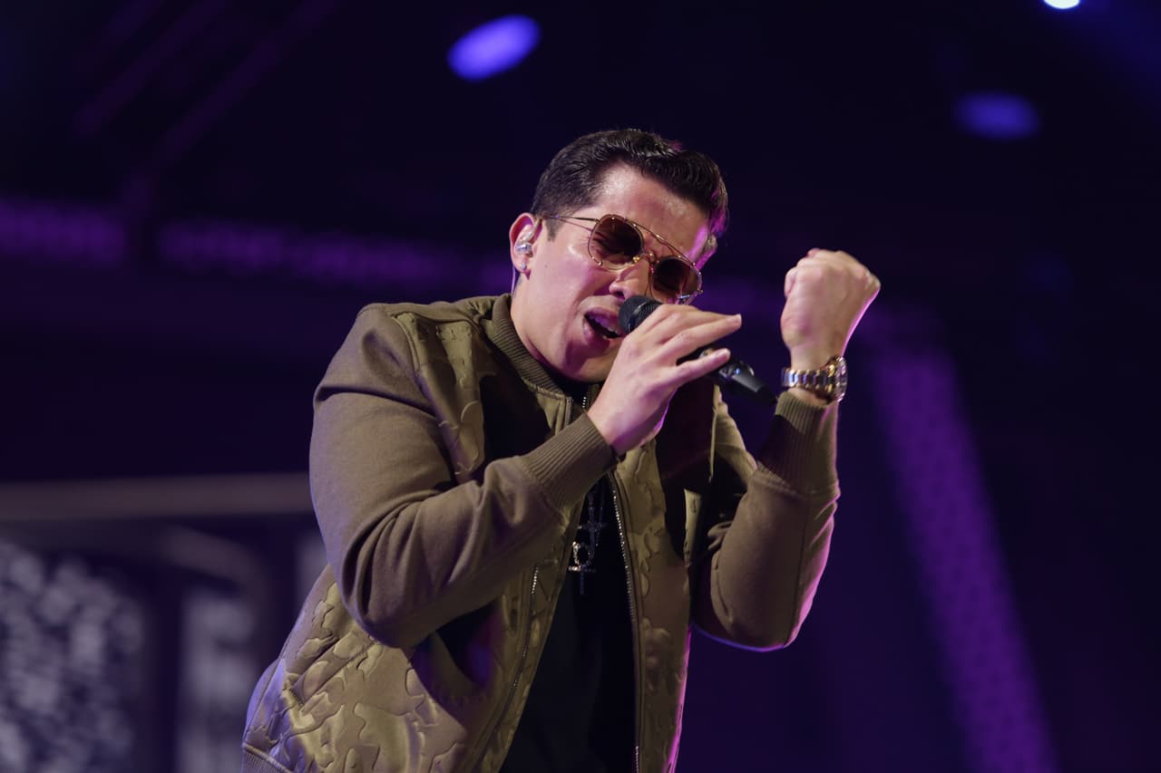 De la Guetto se enfocó totalmente en el ensayo para que todo salga a la perfección.