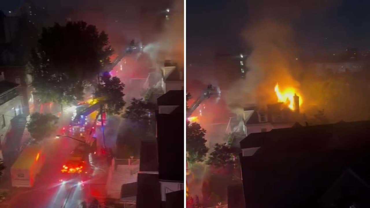 Incendio consume tres edificios centenarios y deja 14 heridos en El Bronx