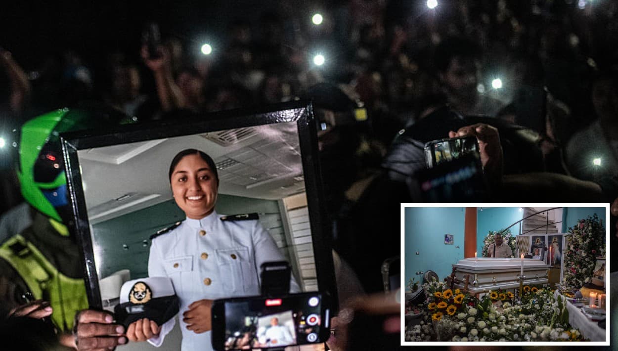 "Mi hija es un orgullo para todo México", el adiós a la cadete muerta en el Cuauhtémoc, en Nueva York