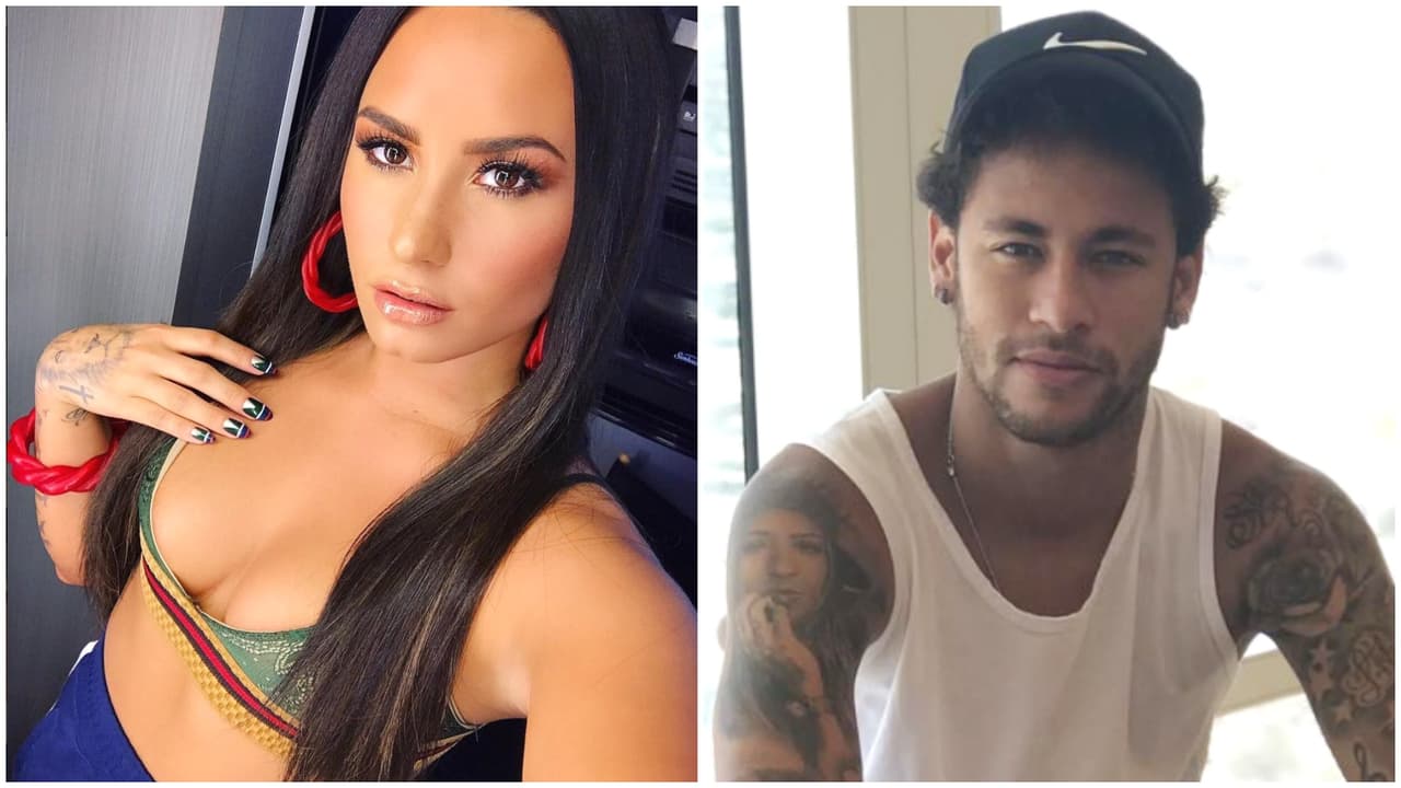 Así fue el primer encuentro de Demi Lovato y Neymar