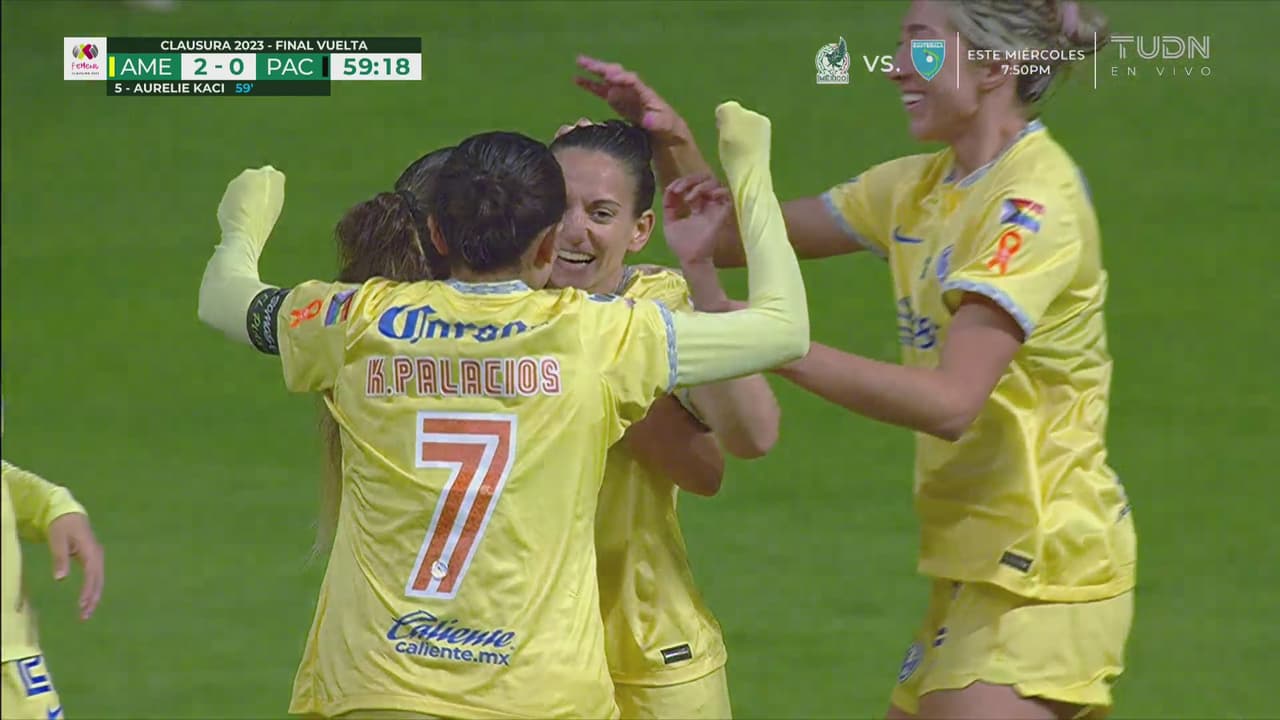 ¡Con amor desde Francia! Golazo de Kaci para el 2-0 de América