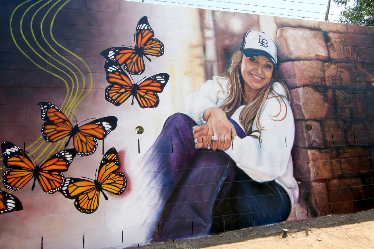 En 2018 la foto va acompañada con el mensaje: "La mariposa se prepara para hacer crecer sus alas hacia el cielo". En 2017 decía: "La diva de la banda invitando a todos sus fans de Colima y Monterrey a sus últimas dos presentaciones".
<br>