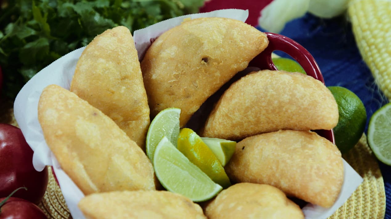 Empanadas estilo colombiano