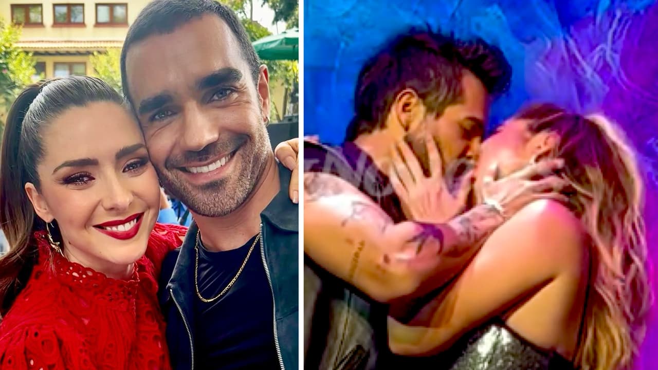 ¿José Ron es fan de la relación de Ariadne Díaz y Marcus Ornellas? El actor le da apasionado beso
