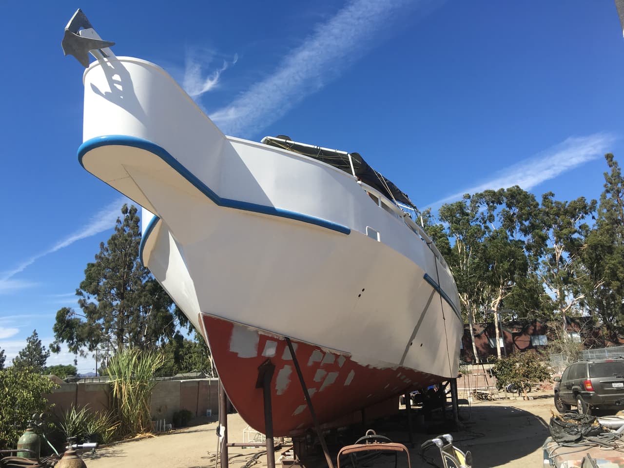 El barco tomó 38 años en construirse.