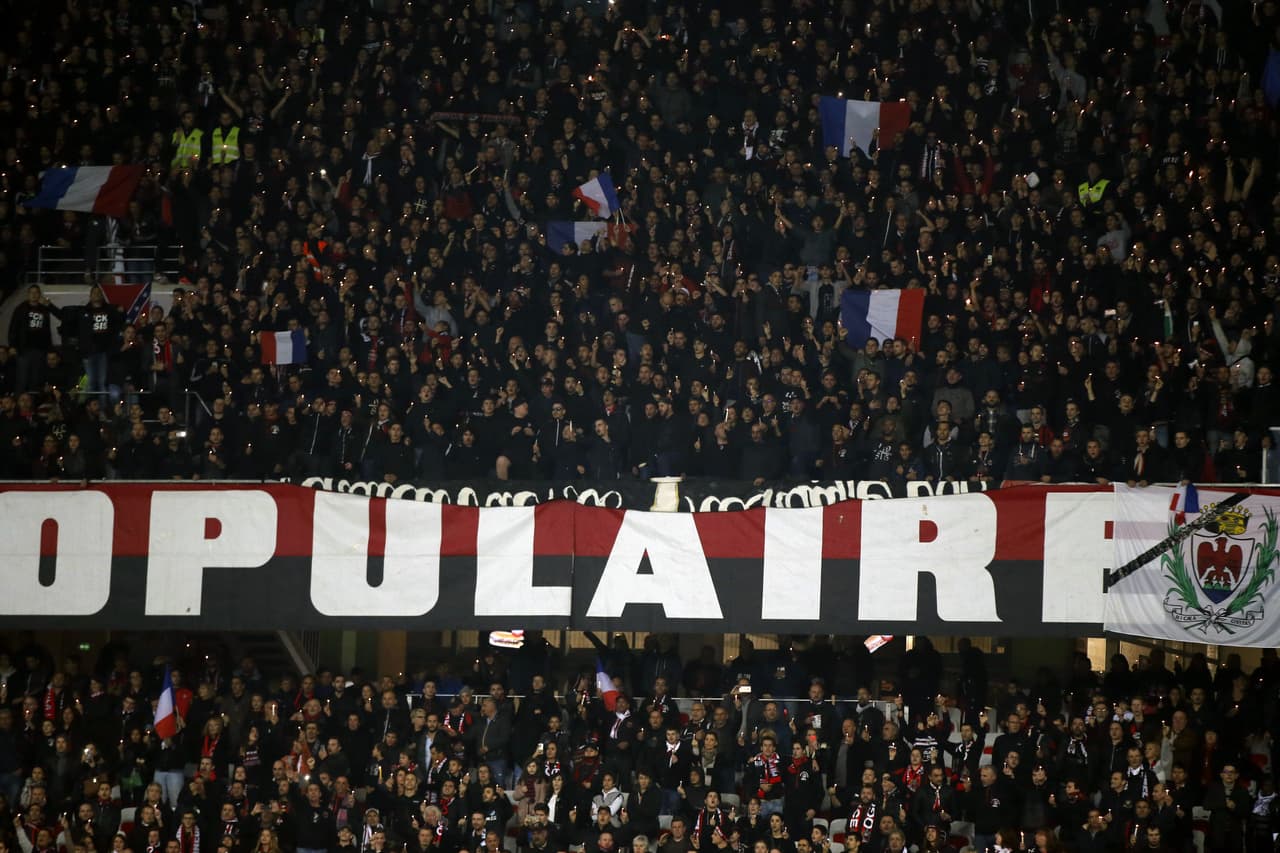 El minuto de silencio se realizó en el sureste de Francia.