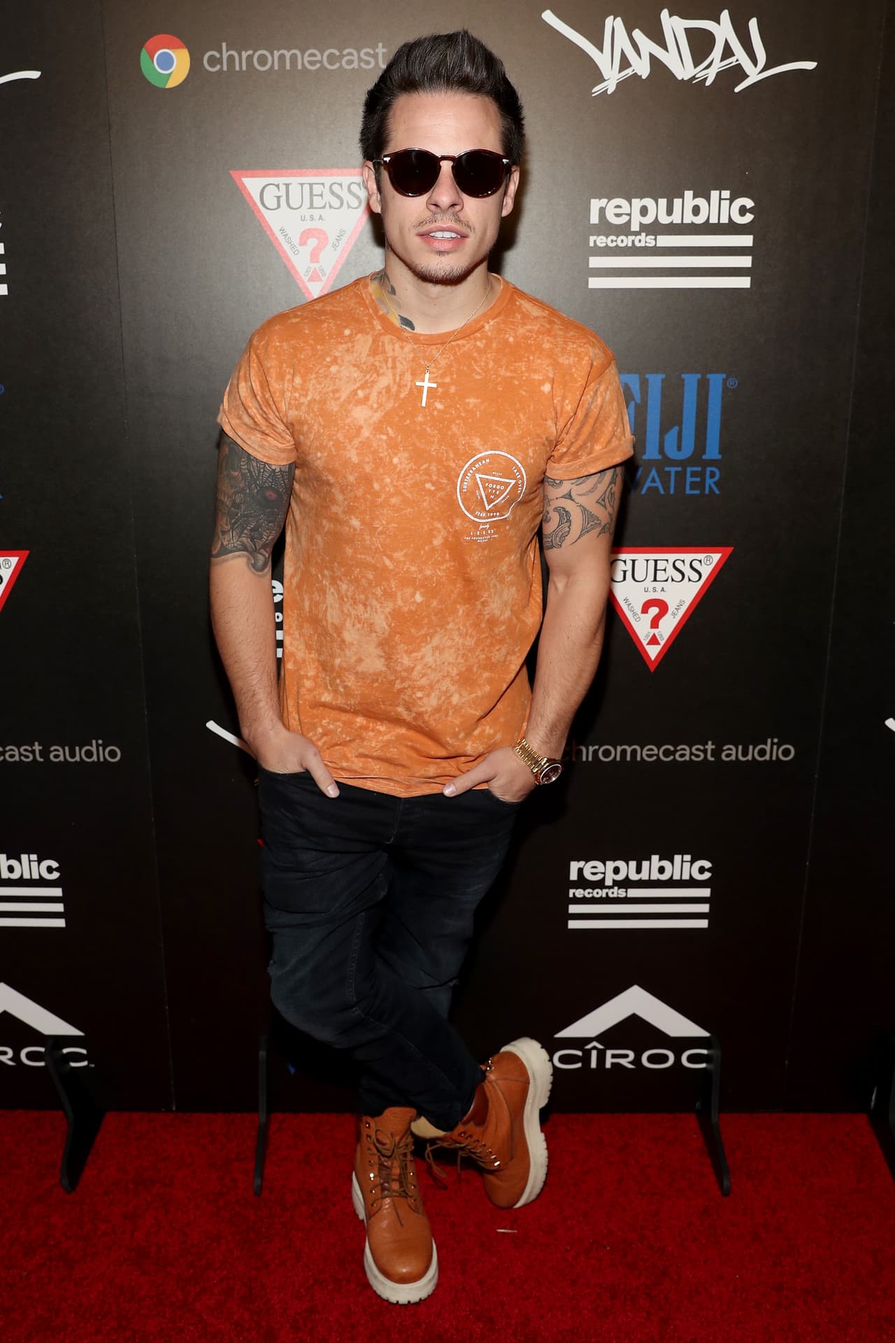 Casper en agosto en otra presentación.