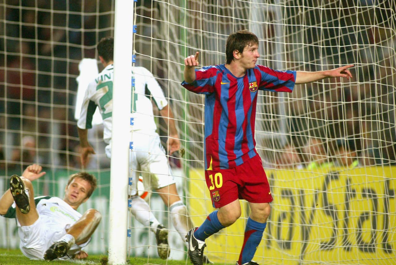 Se cumplen 10 años del primer gol de Leo Messi en la Liga de Campeones