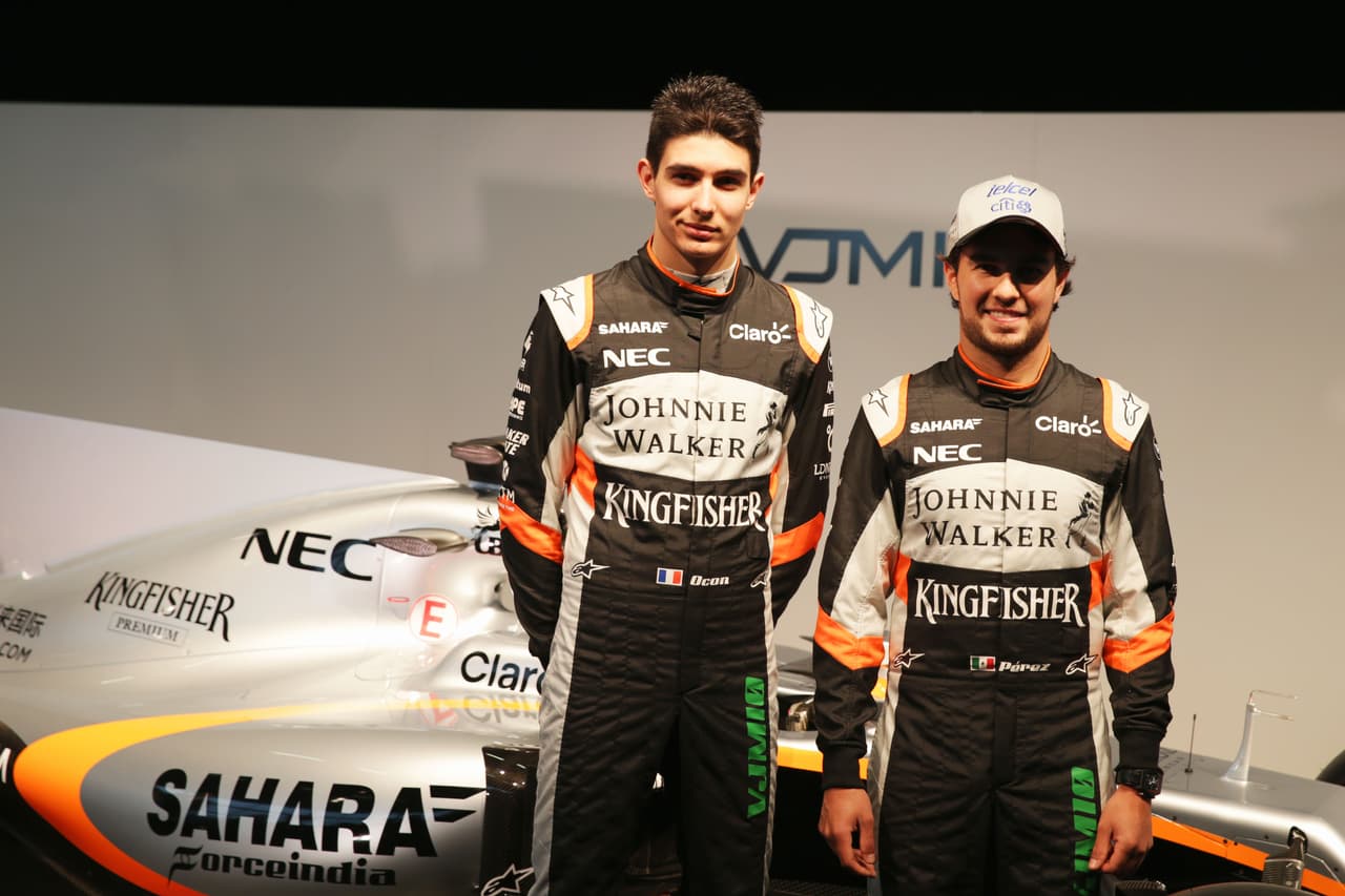 Para esta temporada, Force India mantuvo en sus filas a Sergio 'Checo' Pérez, el único hispanoamericano en la grilla tras la salida de su compatriota Esteban Gutiérrez. Pero además, la escudería hindú, tras la partida a Renault de Nico Hulkenberg, dio lugar a una joven promesa, el francés Esteban Ocon.