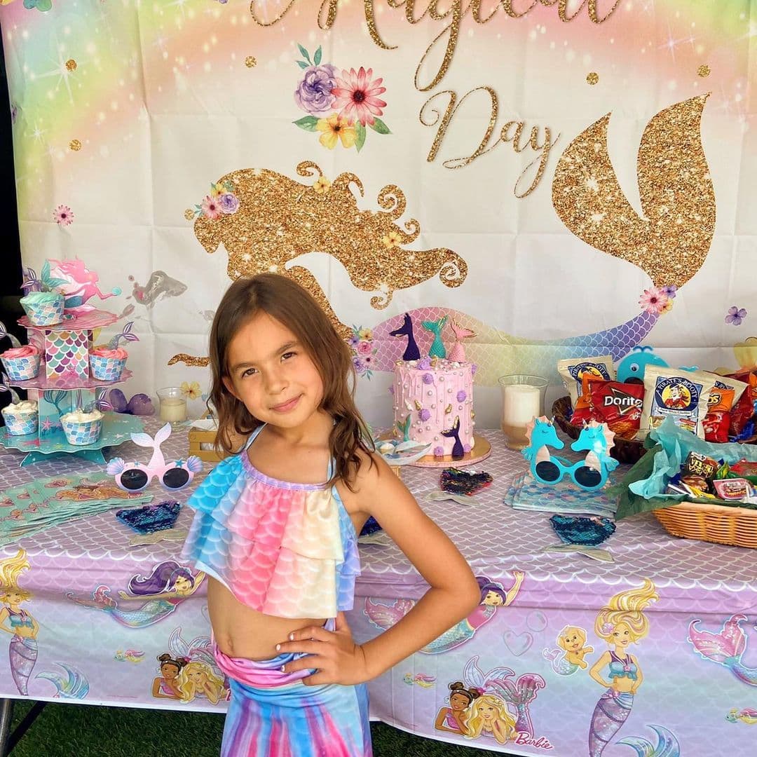 Michelle disfrutó al máximo su sexto cumpleaños en compañía de las personas que tanto ama.