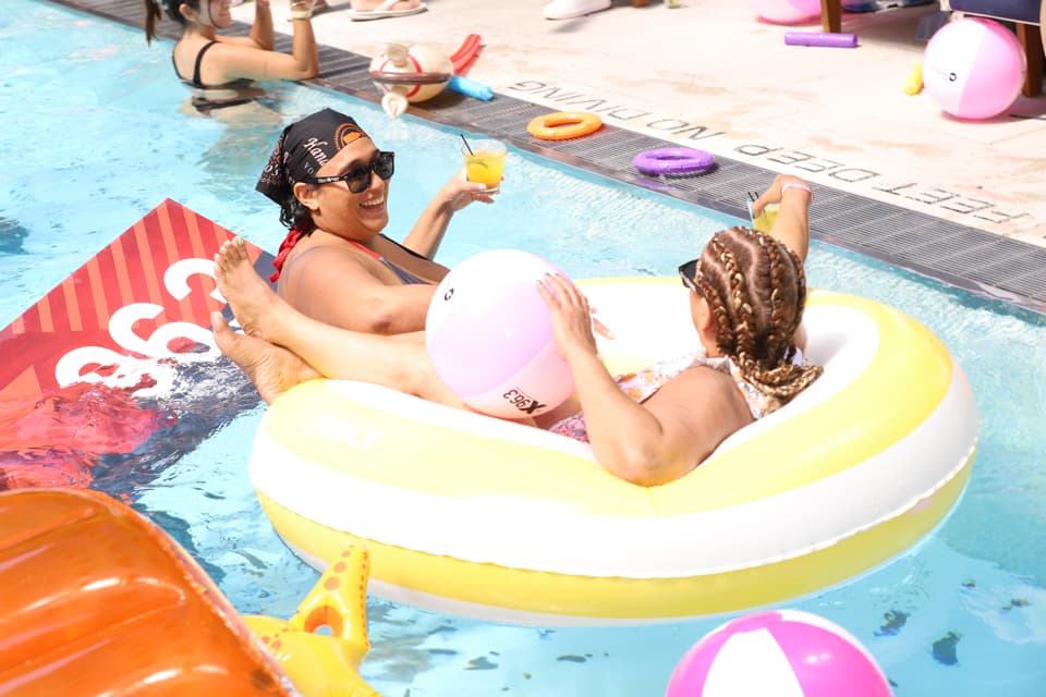Nuestros radioescuchas disfrutaron de un pool party inolvidable junto a Fariana.