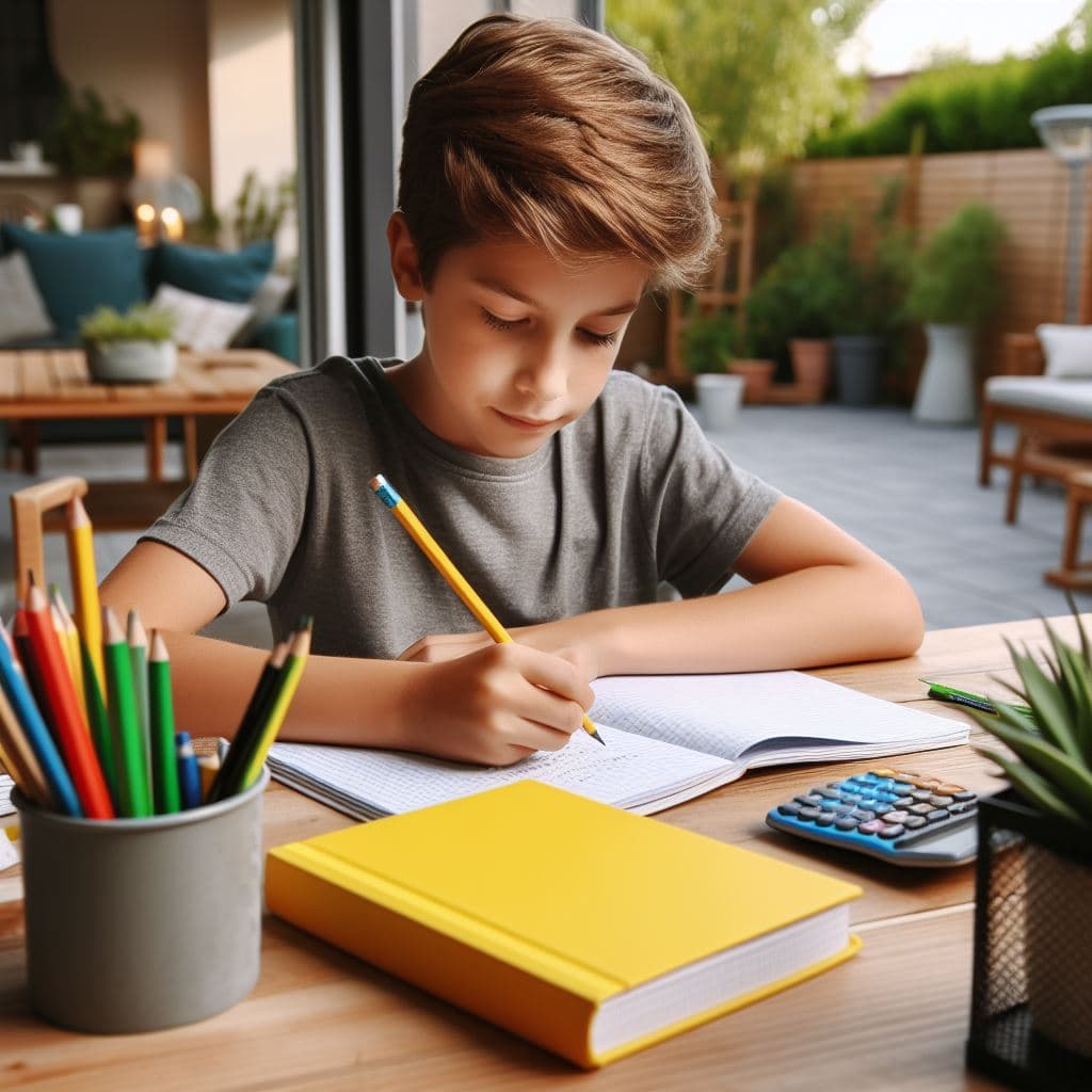 Mamá graba a mono que se robó el cuaderno de su hijo