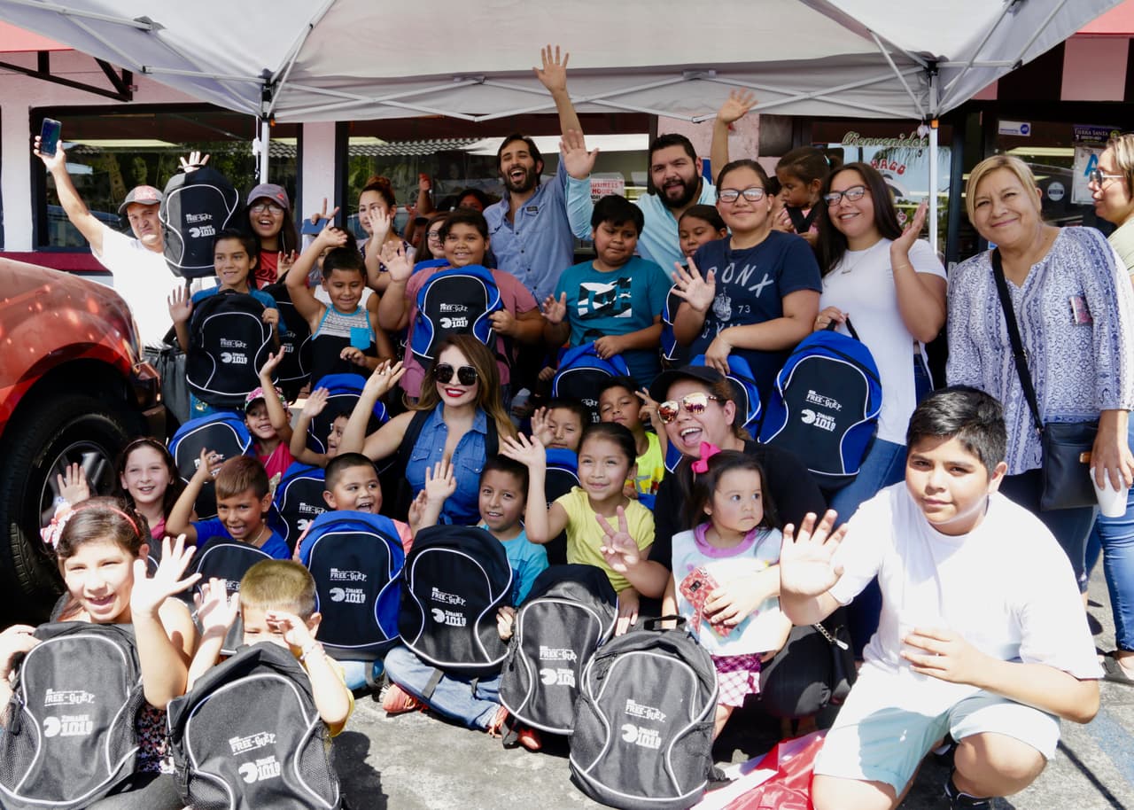 La segunda parada de la promoción 'Mochilas con la Mochila' fue todo un éxito.