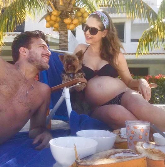 Y no solo eso, Ingrid Martz compartió lo ansiosos que estaban ella y su esposo, Rodrigo Luque, por conocer a la bebé.