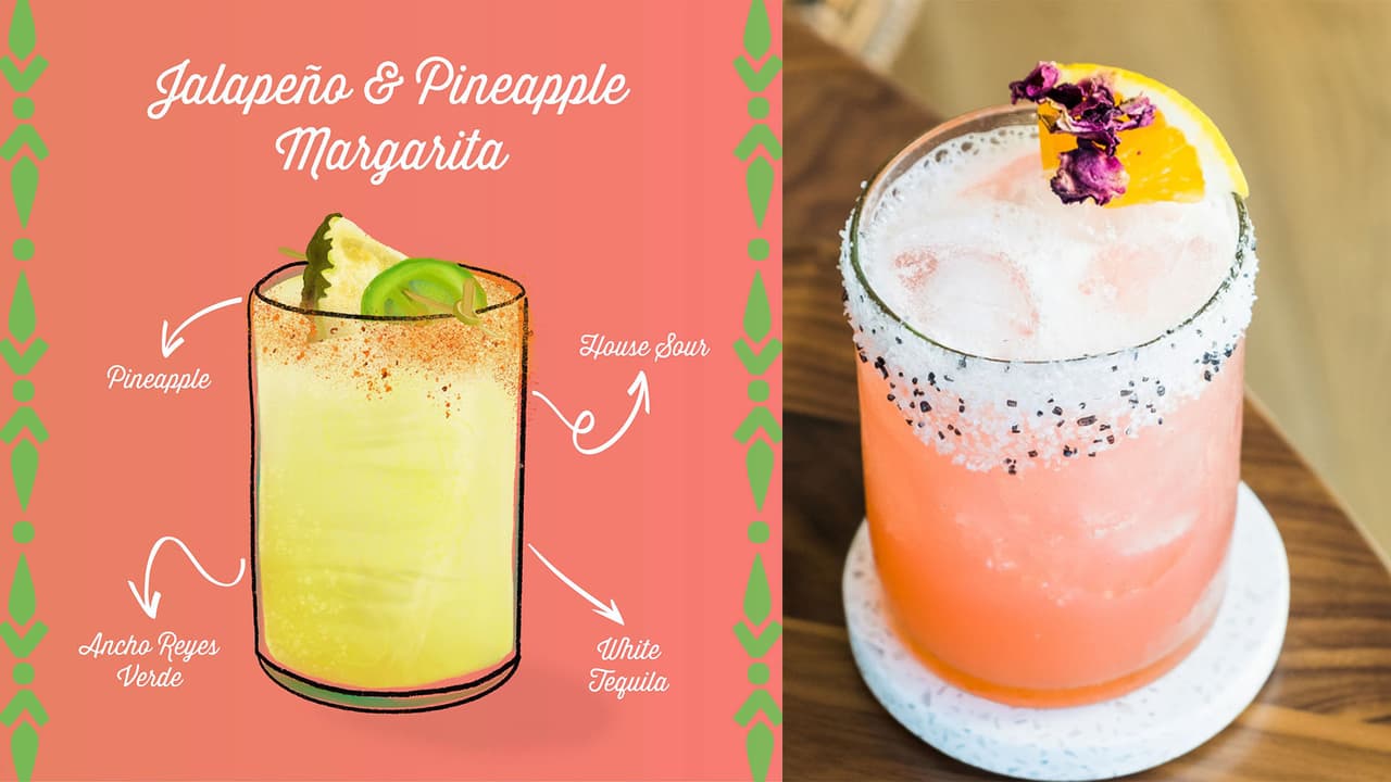 En la lista de Yelps está
<b>Blanco Tacos + Tequila </b>en Galleria suma 464 opiniones que en total le dan cuatro estrellas. “Happy hour absolutamente fabulosa con margaritas por 5 dólares”, indica Sabrina F.