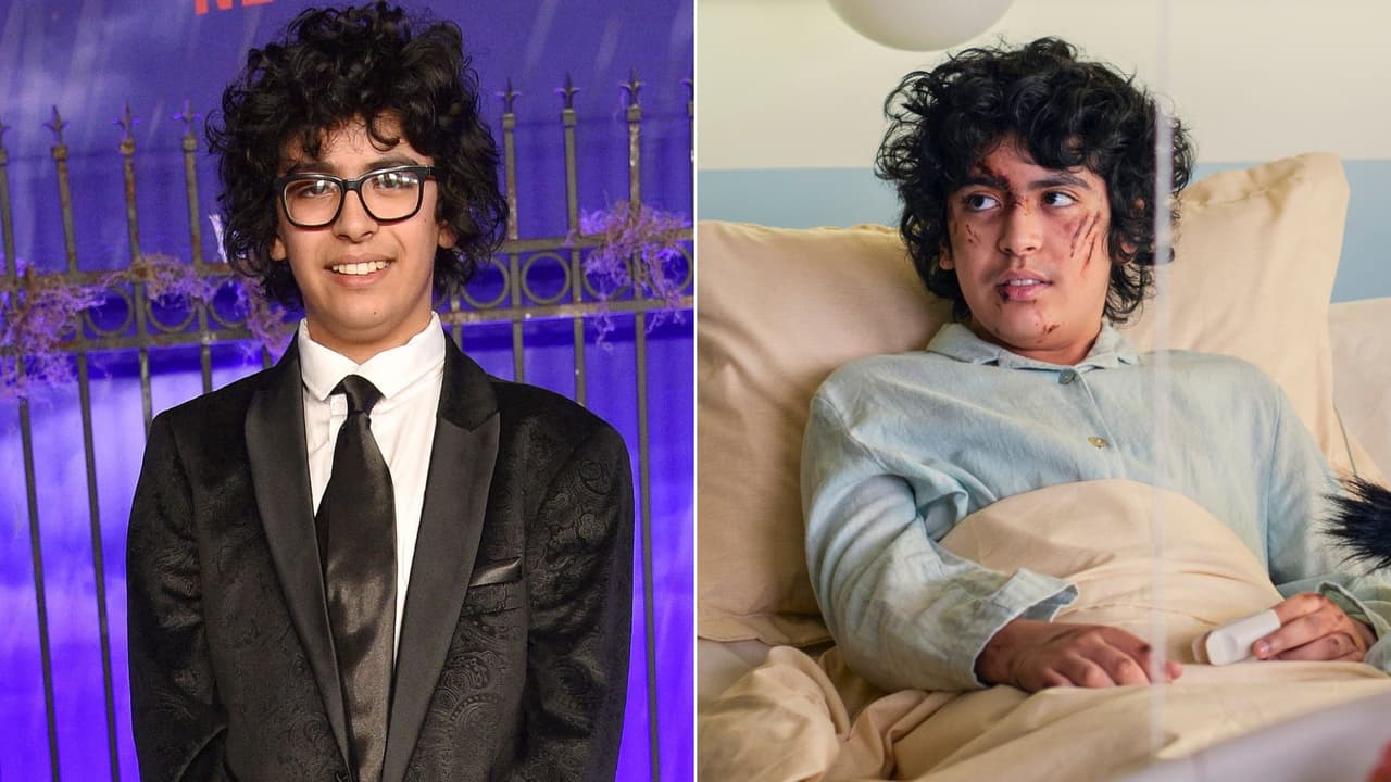 Moosa Mostafa, Eugene en ‘Wednesday’
<br>