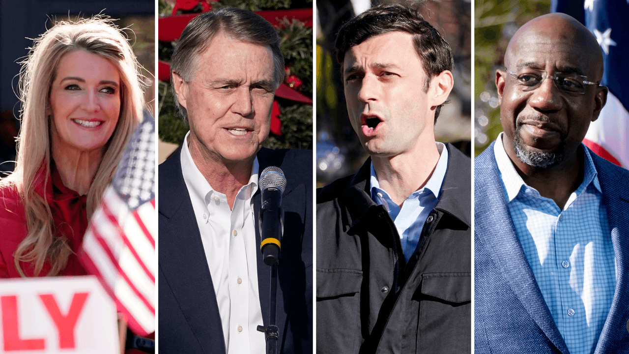 Así están las preferencias electorales en Georgia a una semana de las elecciones por el Senado