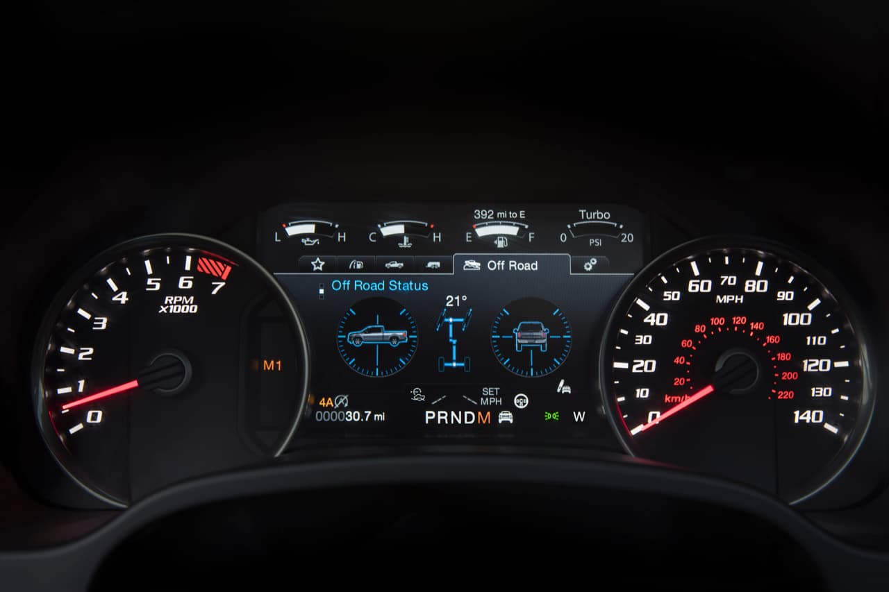 Ford is making its iconic F-150 Raptor – the ultimate high-performance off-road pickup – even better with upgraded technology including class-exclusive, electronically controlled FOX Racing Shox, new Trail Control™ and all-new Recaro sport seats.