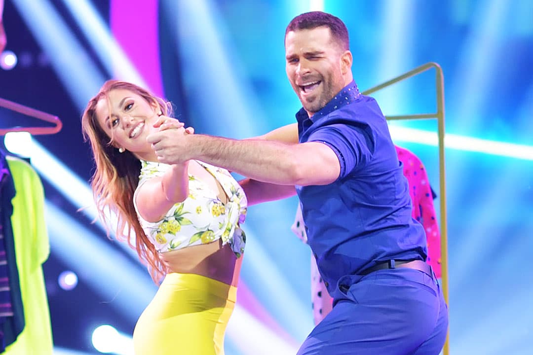 Pero también había otros momentos donde el actor demostró que se la estaba pasando muy bien.