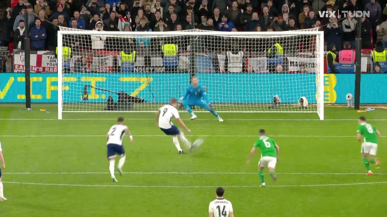 ¡Gol de Kane! Inglaterra rompe el empate y se adelanta en el marcador