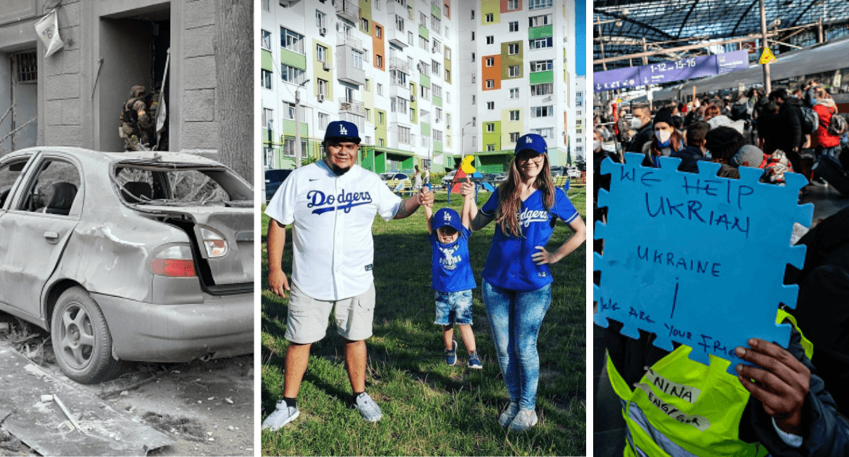 "Se sentía el miedo": Hispano cuenta cómo salió de Ucrania a Los Ángeles en medio de la guerra