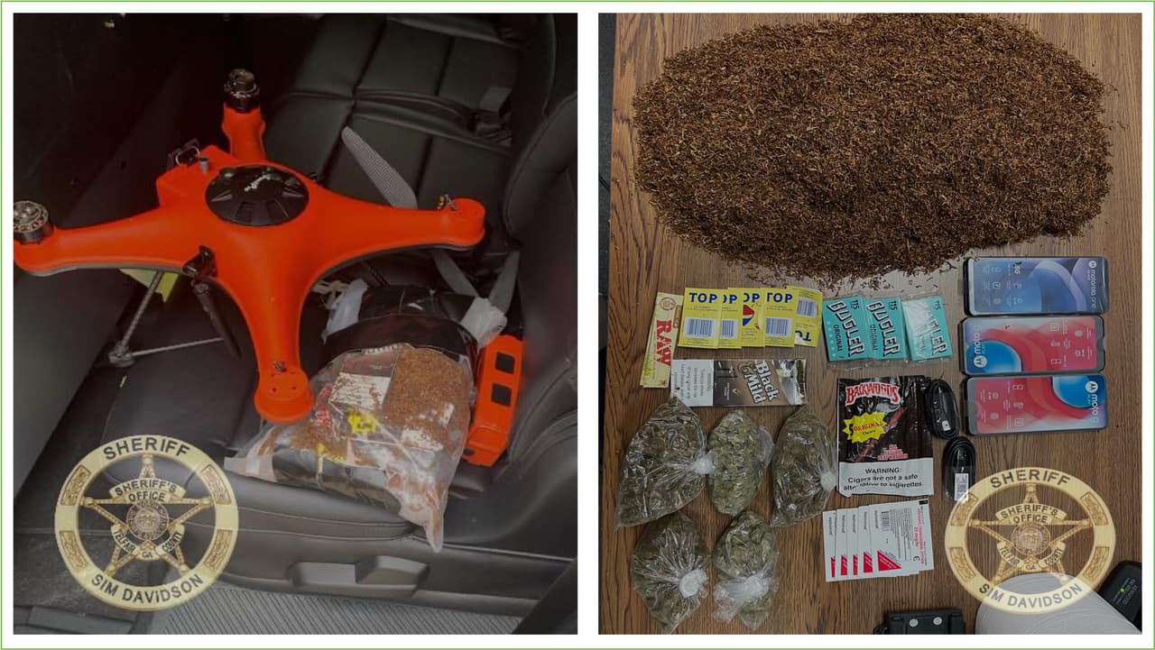 Arrestan a un hombre que pretendía introducir marihuana y parches de fentanilo a la prisión estatal de Telfair en Georgia 