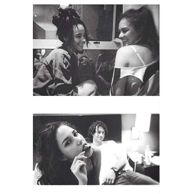 Y claro, todos formaron una gran familia fuera de cámaras.