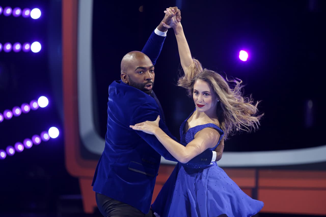 Desde los primeros acordes, Brea Frank se mostró seguro en la pista.