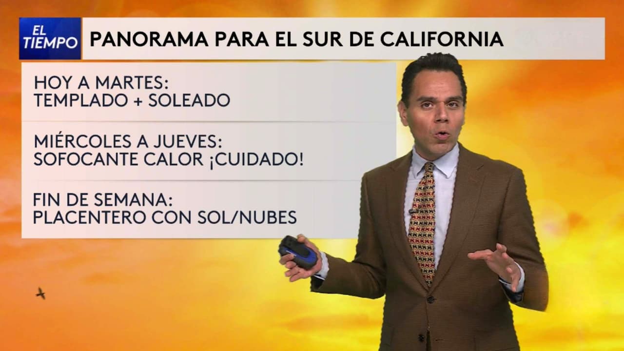 Pronóstico del tiempo hoy en Los Ángeles: Día templeado y soleado; el termómetro alcanzará 90 °F