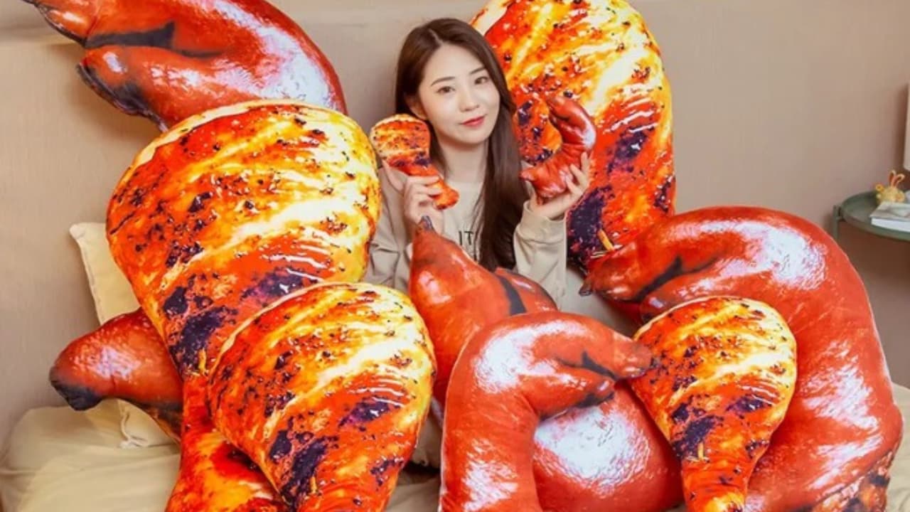 Cojines de piernita de pollo.