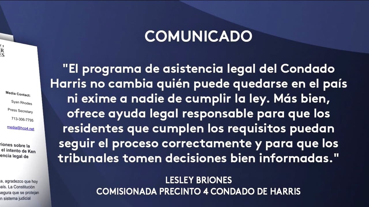 Luz verde al programa que garantiza defensa de inmigrantes en proceso de deportación en el condado Harris
