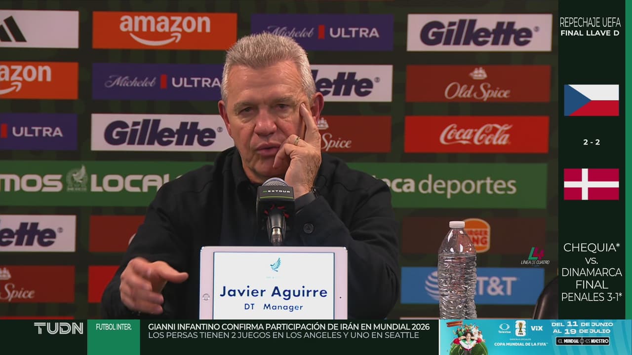 Javier Aguirre: "Se verá quién tiene tamaños para soportar, necesitamos a nuestra gente"