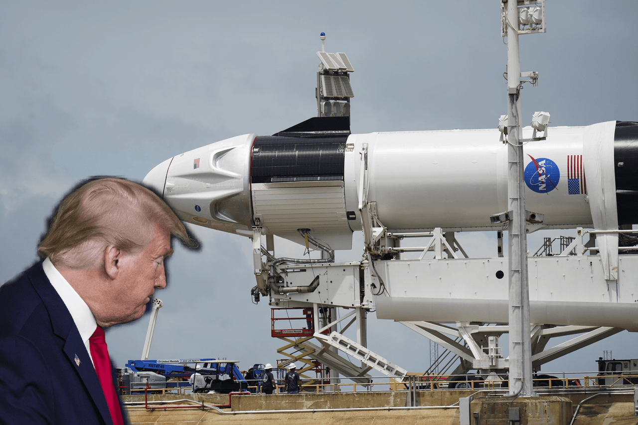 Donald Trump planea asistir al lanzamiento de la nave espacial SpaceX en Florida, según medios 