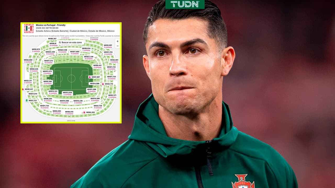 Efecto Cristiano Ronaldo: Caen precios de reventa del México vs. Portugal