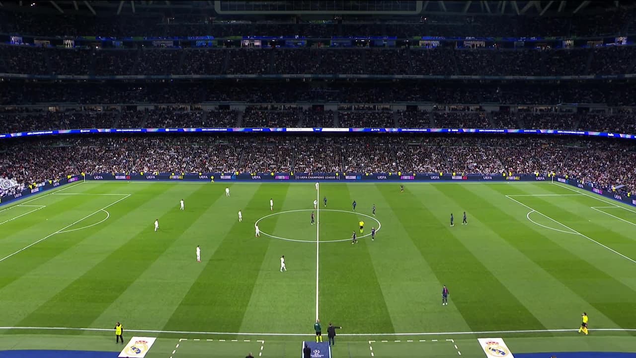 ¡Arranca el partido en el Bernabéu! El Madrid por todo en la Champions
